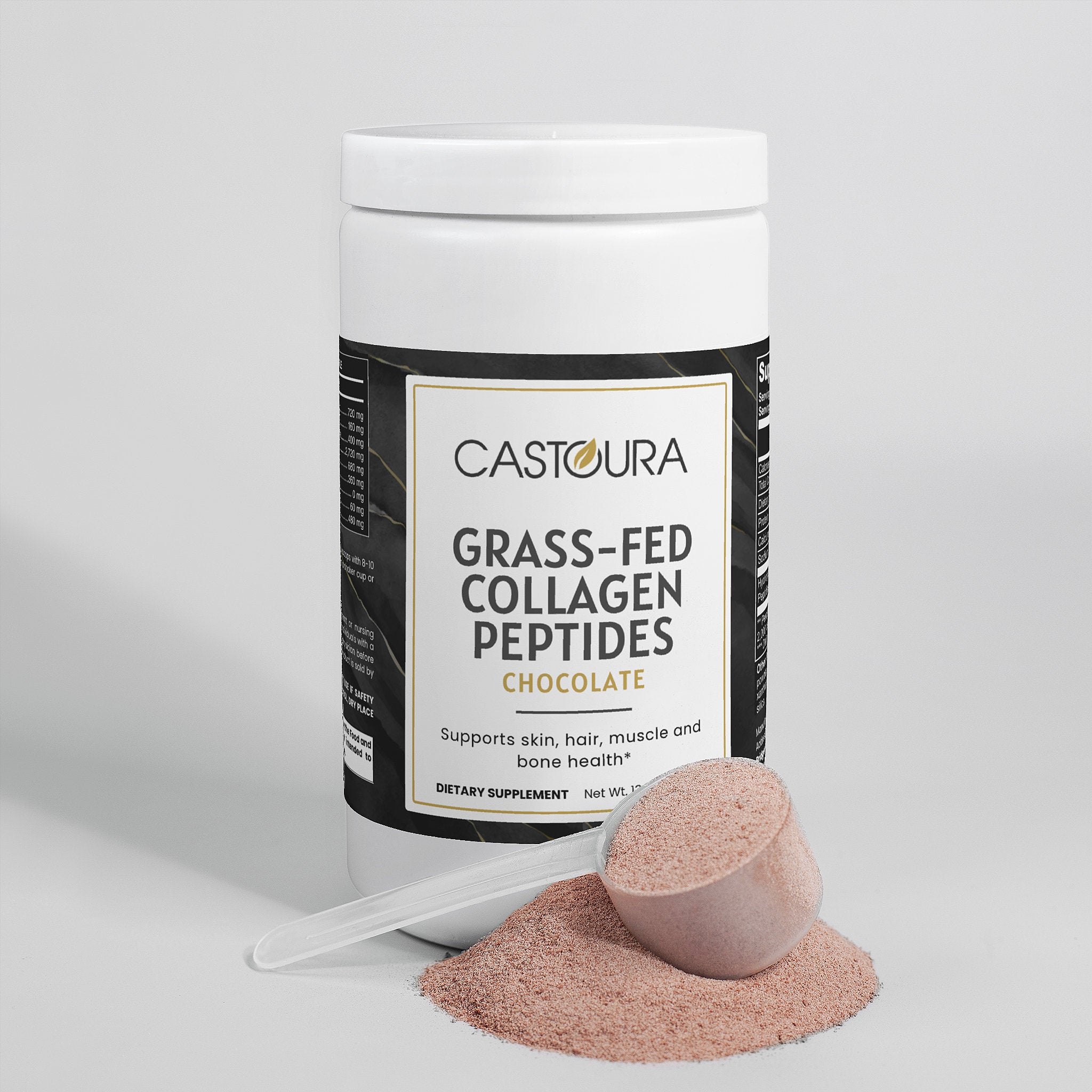 Grass-Fed Collagen Peptides Powder (Chocolate)
