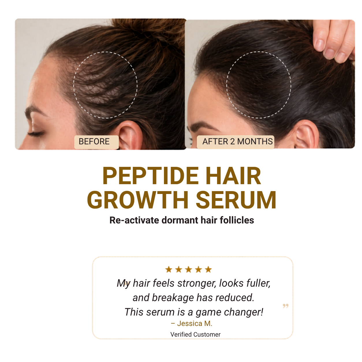 Peptide Hair Growth Serum
