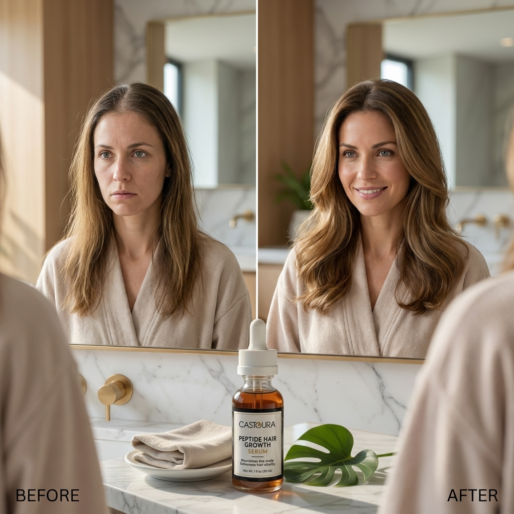 Castoura Peptide Hair Growth Serum