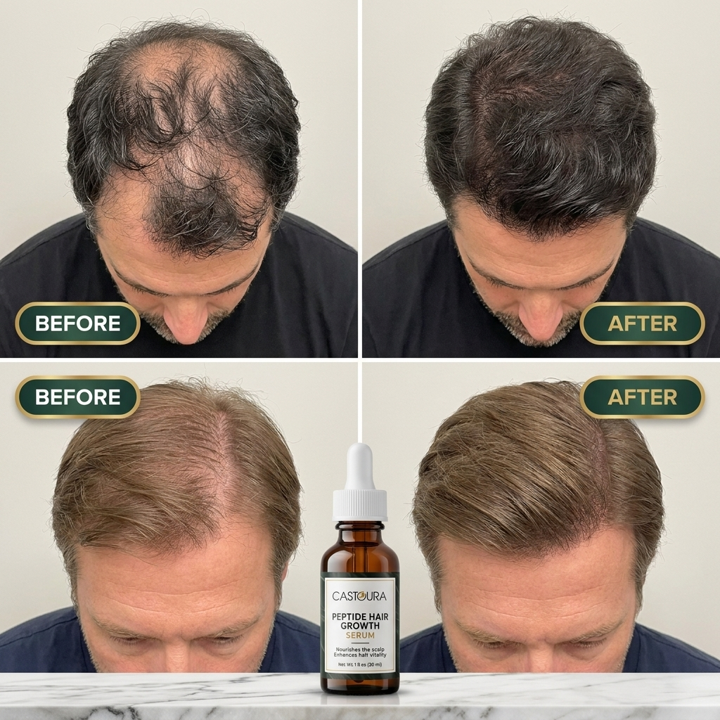Castoura Peptide Hair Growth Serum